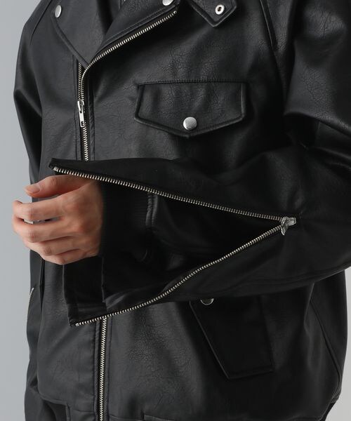 HARE（ハレ）の「レザードッキングブルゾン（）」 - WEAR