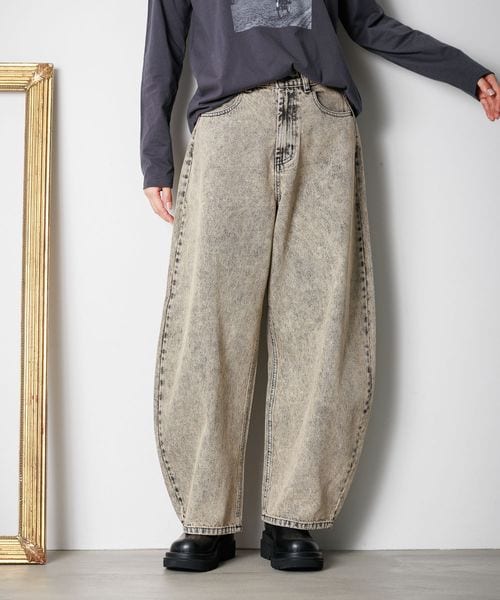 LAKOLE（ラコレ）の「オーバーダイカーブデニム（）」 - WEAR