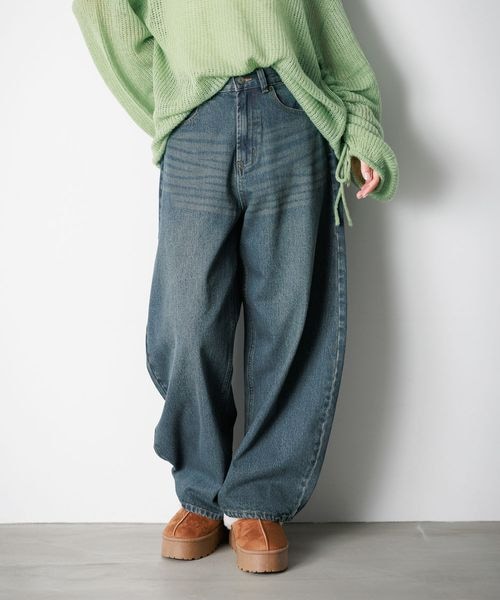 LAKOLE（ラコレ）の「オーバーダイカーブデニム（）」 - WEAR