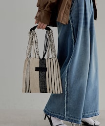 PUAL CE CIN | 手織りハンモックトートバッグ(バッグ)