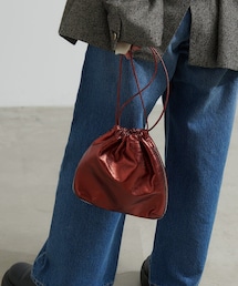 CIAOPANIC TYPY | コードレーンクラッシュメタル巾着BAG(バッグ)