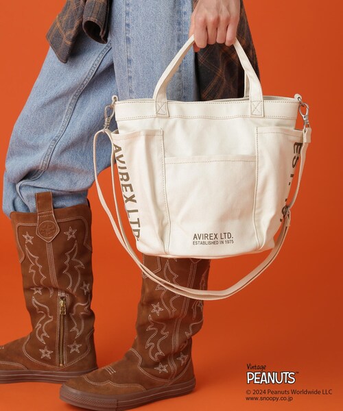 AVIREX（アヴィレックス）の「《AVIREX×PEANUTS》GARDENING BAG