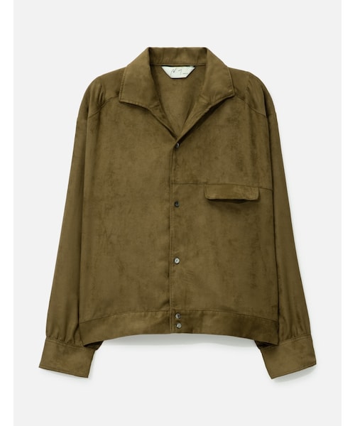 ANCELLM（アンセルム）の「VEGAN SUEDE SHIRT JACKET（）」 - WEAR