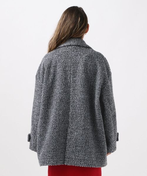 BAYFLOW（ベイフロー）の「[軽い着心地]ウーリージャコット（ジャケット/アウター・グレー15/モカ59・S/M）」の20枚目の写真