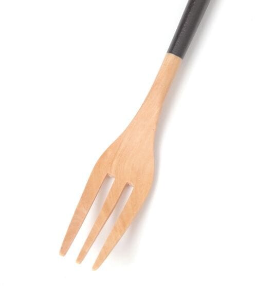 LAKOLE（ラコレ）の「ウッドカトラリーフォーク(S)（食器/キッチン・ホワイト10/グレー15/ブラック19・F）」の6枚目の写真