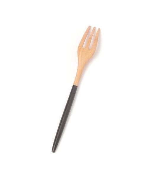 LAKOLE（ラコレ）の「ウッドカトラリーフォーク(S)（食器/キッチン・ホワイト10/グレー15/ブラック19・F）」の4枚目の写真