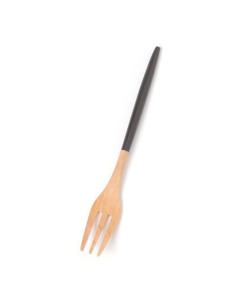 LAKOLE（ラコレ）の「ウッドカトラリーフォーク(S)（食器/キッチン・ホワイト10/グレー15/ブラック19・F）」の3枚目の写真