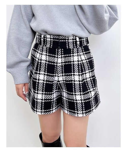 INGNI（イング）の「チェック柄キュロットパンツ（）」 - WEAR