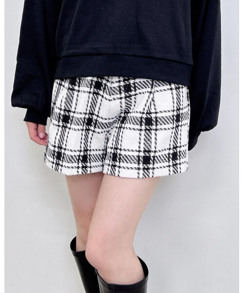 INGNI（イング）の「チェック柄キュロットパンツ（）」 - WEAR