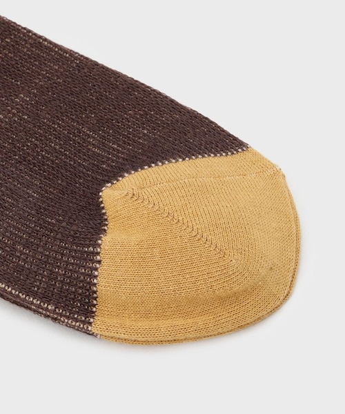 TAKEO KIKUCHI（タケオキクチ）の「アーガイルソックス（レッグウェア・メンズ・チャコールグレー(513)/ベージュ(552)/ネイビー(594)・00）」の6枚目の写真