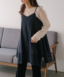 kastane パッチワークコットンキャミワンピース　カスタネ　タグ付き Kastane ワンピース 「お気に入り登録2万人」パッチワーク