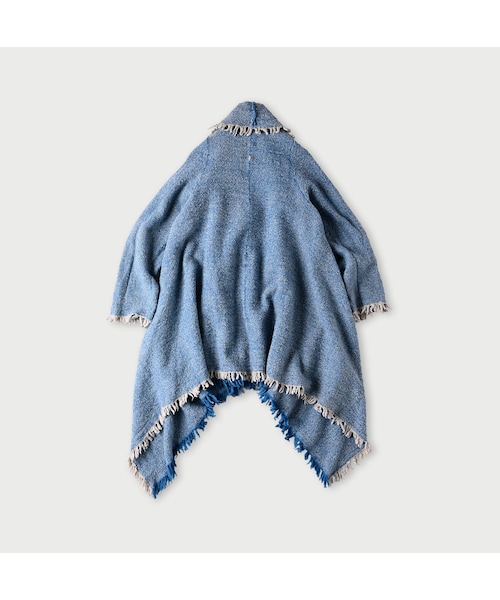 45R（フォーティファイブアール）の「インドメリノのポンチョロング