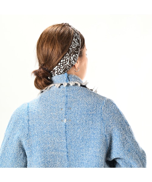 45R（フォーティファイブアール）の「インドメリノのポンチョロング