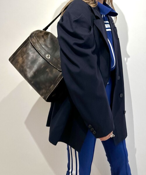 HOLIDAY（ホリデイ）の「LEATHER FLAP BAG（）」 - WEAR