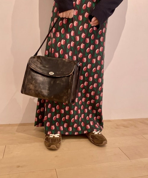 バッグ holiday LEATHER FLAP BAG HOLIDAY（ホリデイ）の「LEATHER FLAP BAG（）」 - WEAR