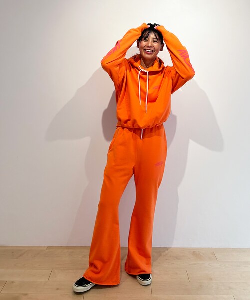 【新品】HOLIDAY POLYCON SWEAT FLARE PANTS POLYCON SWEAT FLARE PANTS