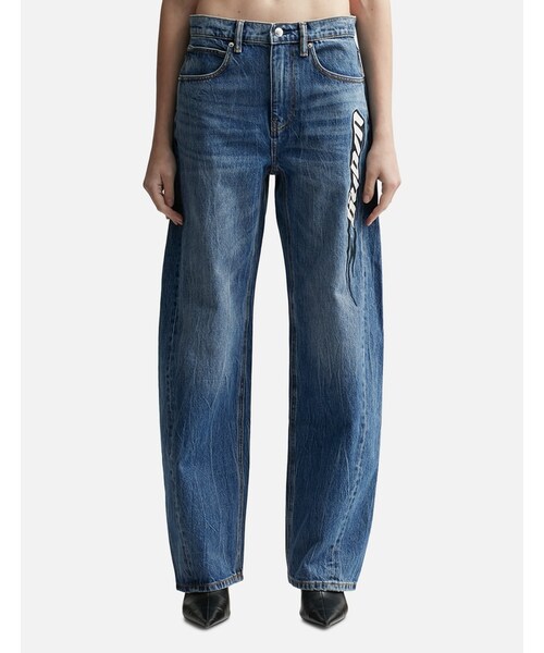 Blade Logo-embroidered Balloon Jeans