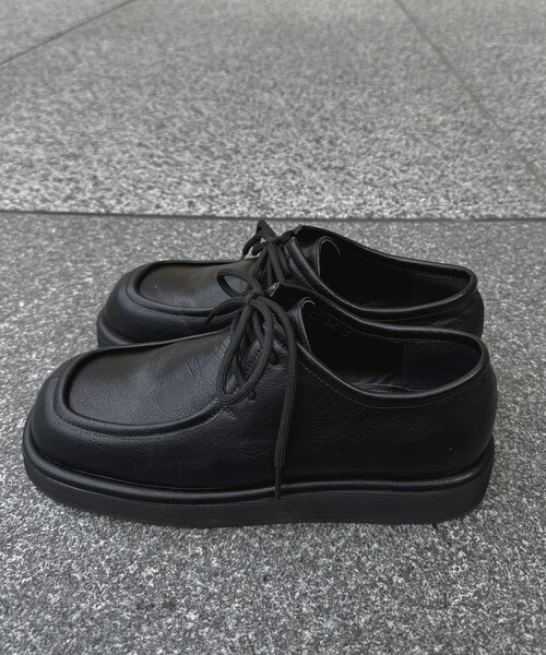 Marient(マリエント)の「Lace up loafers(ローファー・レディース・ブラック・23.0/23.5/24.0/24.5)」の3枚目の写真