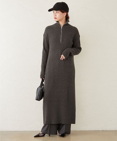 GALLARDAGALANTE（ガリャルダガランテ）の「ハーフジップニット