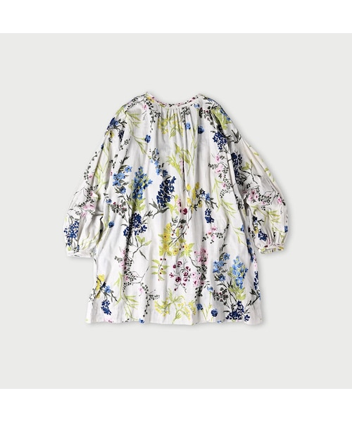 45R 45rpm インドカディノアフラワープリントのチュニックブラウス