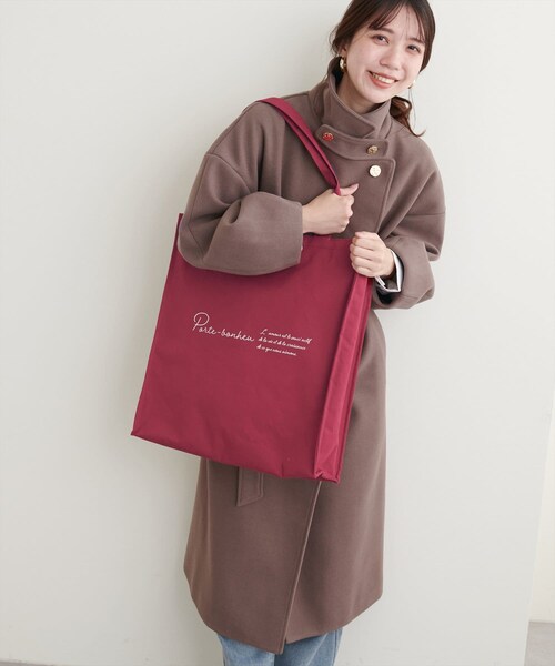 natural couture（ナチュラルクチュール）の「カラフル遠征バッグ（バッグ・レディース・オフホワイト/イエロー/ブルー/グリーン/ボルドー/ブラック・FREE）」の6枚目の写真