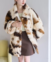 Kastane（カスタネ）の「COWカールシャギーコート（）」 - WEAR