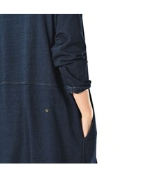 45R（フォーティファイブアール）の「でこぼこ天竺のドレス