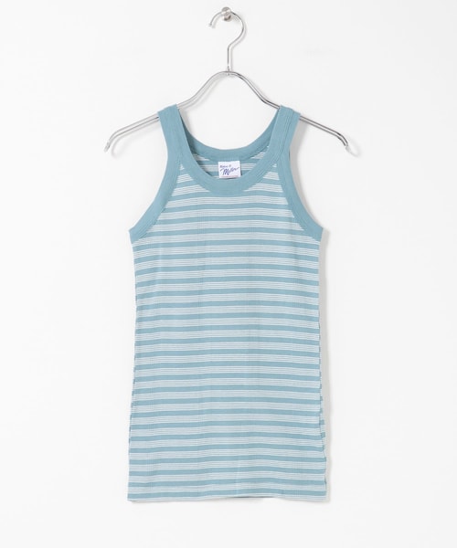 URBAN RESEARCH Sonny Label（アーバンリサーチサニーレーベル）の「Miller　パネルリブアスレチックタンクトップ（タンクトップ・レディース・30BLU-W2/31WHT-GN/50BLK-W3/52GRY-BB・One）」の4枚目の写真
