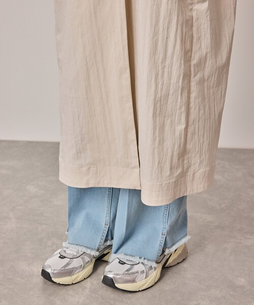 NERGY（ナージー）の「【撥水】ステンカラーロングコート（ステンカラーコート・レディース・ベージュ・F）」の18枚目の写真