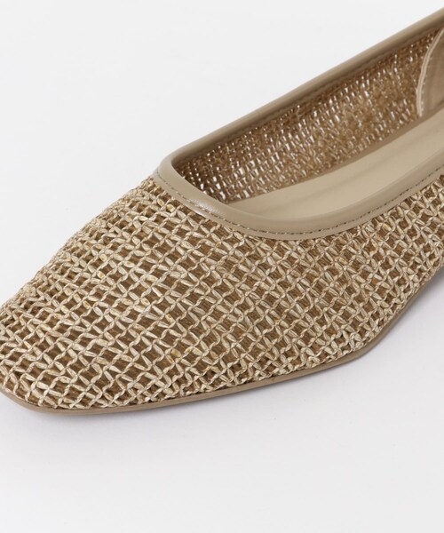 URBAN RESEARCH DOORS(アーバンリサーチドアーズ)の「メッシュフラットパンプス(パンプス・レディース・BEIGE/BLACK・36/37/38)」の16枚目の写真
