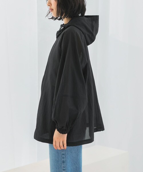 URBAN RESEARCH ROSSO（アーバンリサーチロッソ）の「シアーパーカーブルゾン（ブルゾン・レディース・black/white・FREE）」の21枚目の写真