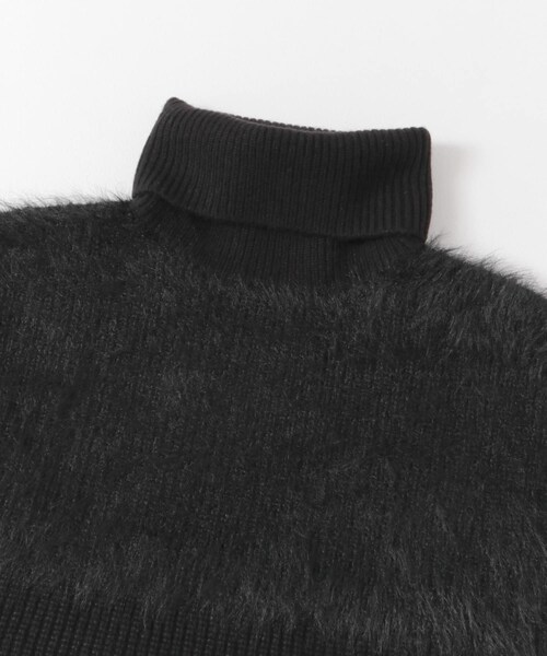 URBAN RESEARCH ROSSO（アーバンリサーチロッソ）の「エアリーヤーンドッキングニットプルオーバー（ニット/セーター・レディース・GRAY/OFF WHITE/BLACK・FREE）」の18枚目の写真