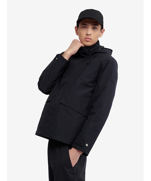 AIGLE（エーグル）の「GORE-TEX 透湿防水 防風 2レイヤー フーデッド