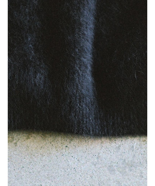 LIDNM（リドム）の「FOX CASHMERE KNIT（ニット/セーター・メンズ・ブラック/グレー・S/M/L）」の14枚目の写真