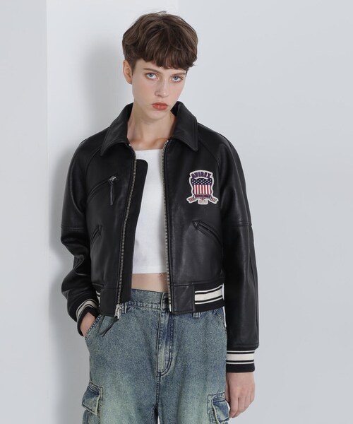 AVIREX（アヴィレックス）の「《直営店限定》LIGHT SIGNATURE VARSITY 