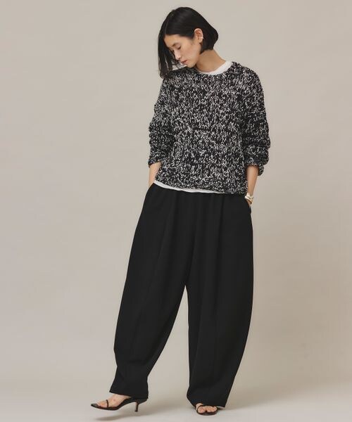 Curensology（カレンソロジー）の「ダブルクロスドロストパンツ