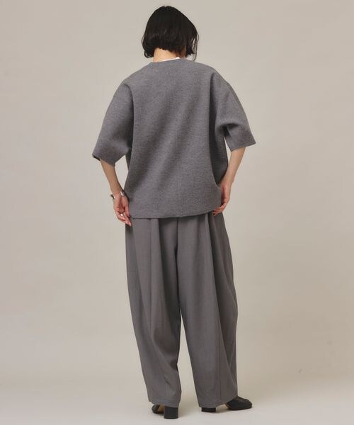 Curensology（カレンソロジー）の「ダブルクロスドロストパンツ