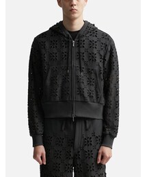 トップス MASU \"FLOWER HOLE ZIP-UP SWEAT PARKA\"46 楽天市場】MASU／エムエーエスユー／FLOWER HOLE ZIP-UP SWEAT PARKA