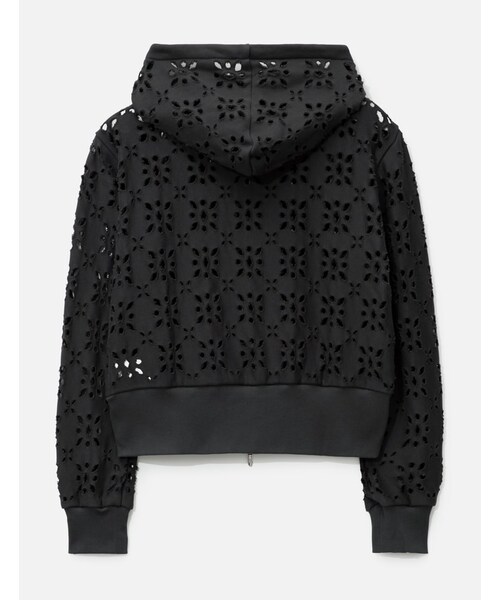 トップス MASU 24AW FLOWER HOLE ZIP-UP SWEAT PARKA 2024AW】 MASU (マス/エムエーエスユー) 