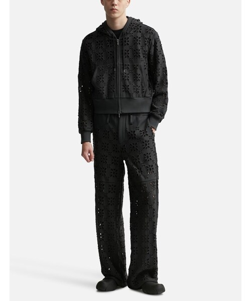 MASU（エムエーエスユー）の「FLOWER HOLE ZIP-UP SWEAT PARKA