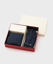 TAKEO KIKUCHI（タケオキクチ）の「【BOXセット】ダウンマフラー＆グローブ（その他・メンズ）」