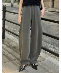 Re:EDIT（リエディ）の「スムースダンボールカーブパンツ - パンツ通販 | 人気レディースファッション - Re:EDIT（リエディ）（その他・レディース）」