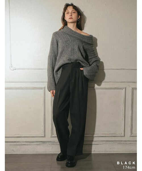 Re:EDIT(リエディ)の「レースアップローファー - シューズ通販 | 人気レディースファッション - Re:EDIT(リエディ)(その他・レディース・ブラック/ブラウン・S(23.0cm相当)/M(23.5cm相当)/L(24.0cm相当)/LL(24.5cm相当))」の10枚目の写真