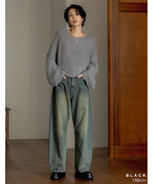 Re:EDIT(リエディ)の「レースアップローファー - シューズ通販 | 人気レディースファッション - Re:EDIT(リエディ)(その他・レディース・ブラック/ブラウン・S(23.0cm相当)/M(23.5cm相当)/L(24.0cm相当)/LL(24.5cm相当))」の5枚目の写真