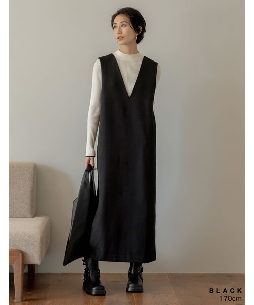 Re:EDIT（リエディ）の「バックルデザインミドルエンジニアブーツ - シューズ通販 | 人気レディースファッション - Re:EDIT（リエディ）（その他・レディース・ブラック/ブラウン・S(23.0cm相当)/M(23.5cm相当)/L(24.0cm相当)/LL(24.5cm相当)）」の3枚目の写真