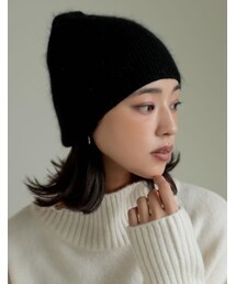 Re:EDIT（リエディ）の「アンゴラニットビーニー - 帽子通販 | 人気レディースファッション - Re:EDIT（リエディ）（その他・レディース）」