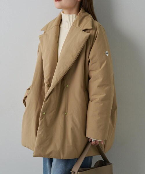 PUAL CE CIN ピュアルセシンテーラード中綿ジャケット