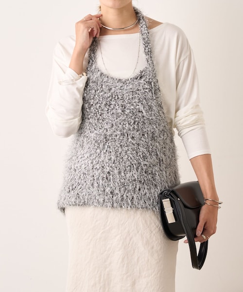 きまぐれ期間限定セール♡plage❤︎アンゴラニット 