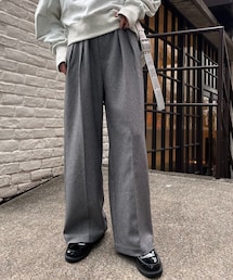 CIAOPANIC TYPY | ウールライクスラックスイージーパンツ(スラックス)