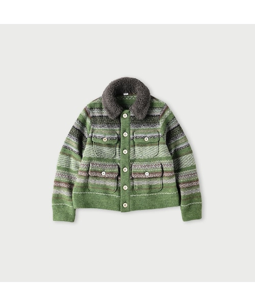 45R（フォーティファイブアール）の「ダカーポフェアアイルのブルゾン